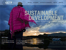 Tablet Screenshot of getf.org